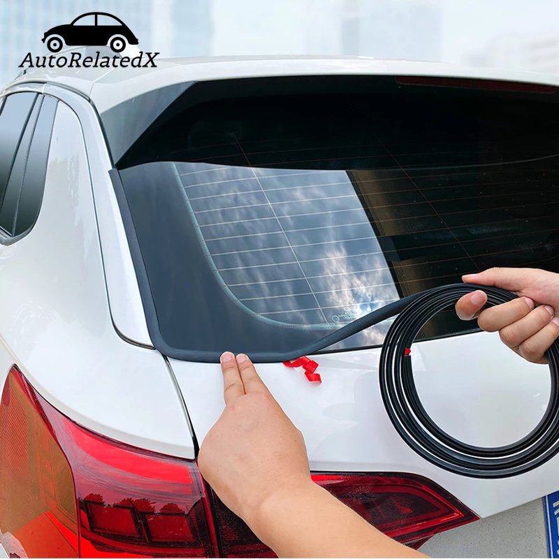Glass Protector Auto - شريط طقس مطاطي على شكل Y
