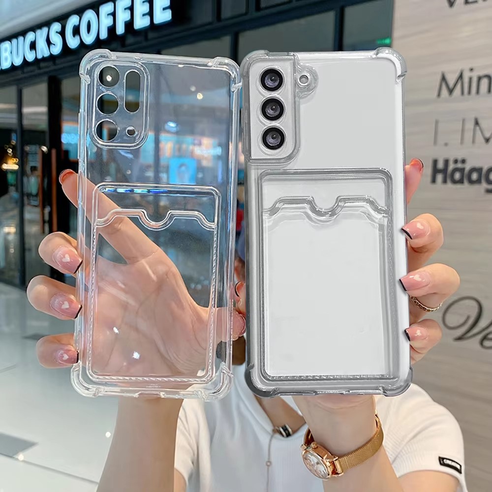 Camera Lens Protector - غطاء هاتف شفاف من السيليكون مع