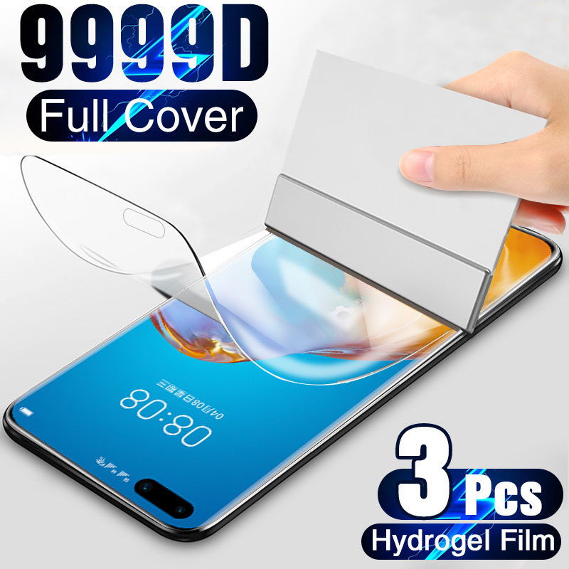 3 قطع واقي شاشة هيدروجيل لهوات - مراجعة Flexible Tpu Film وسعره
