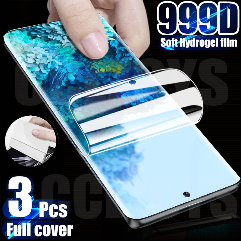 3 قطع واقي شاشة هيدروجيل لهوات - مراجعة Flexible Tpu Film وسعره