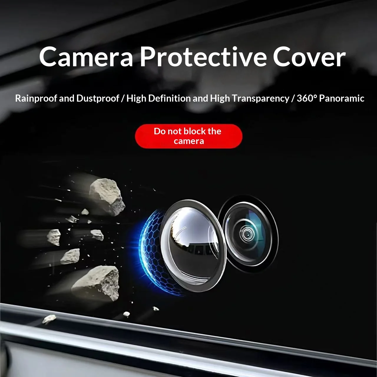 غطاء حماية لكاميرا السيارة وغط - مراجعة Glass Protector Auto وسعره
