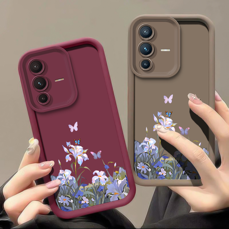 غطاء هاتف أنيق بطباعة الزهور و - مراجعة Vivo X200 وسعره