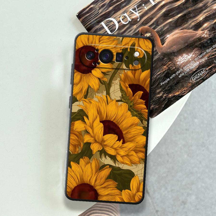 غطاء هاتف Sunflower Sea Funda  - مراجعة Google Pixel 9 Pro وسعره