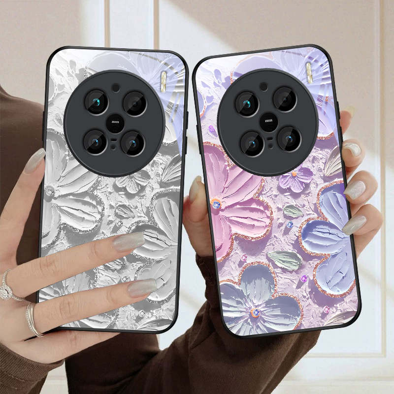 غطاء هاتف زجاجي أسود بتصميم حد - مراجعة Vivo X200 وسعره