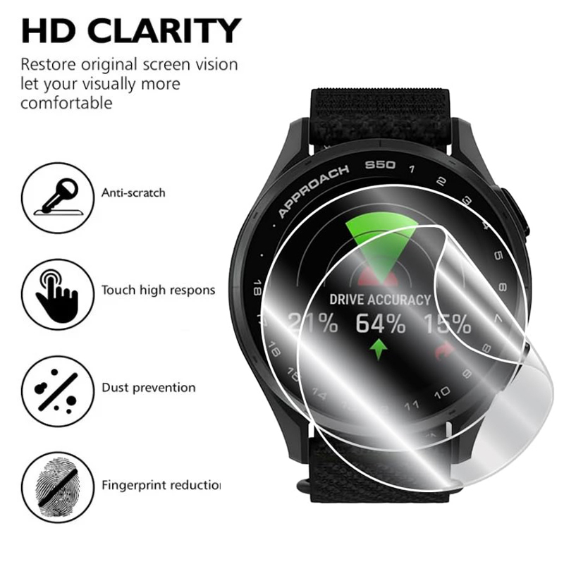 واقي للشاشة لـ Garmin Approach - مراجعة Hydrogel Screen Protector وسعره