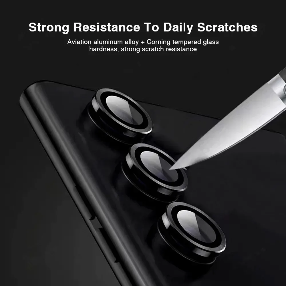 واقي عدسة الكاميرا المعدني لها - مراجعة Tempered Glass Screen 9H وسعره