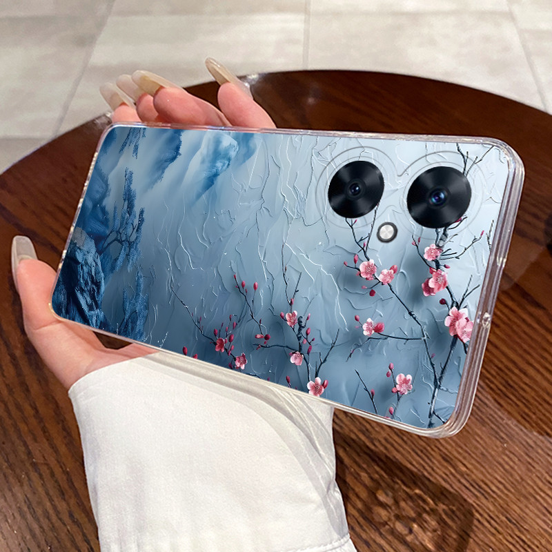 غطاء حماية شفاف من السيليكون ا - مراجعة Huawei Nova 12 وسعره