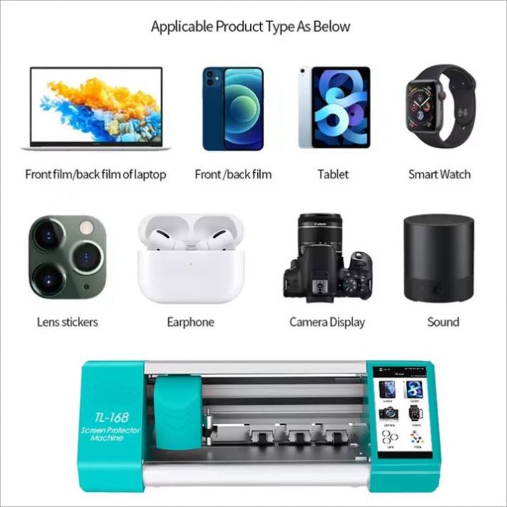 آلة قطع واقيات شاشة الهواتف ال - مراجعة Hydrogel Screen Protector وسعره