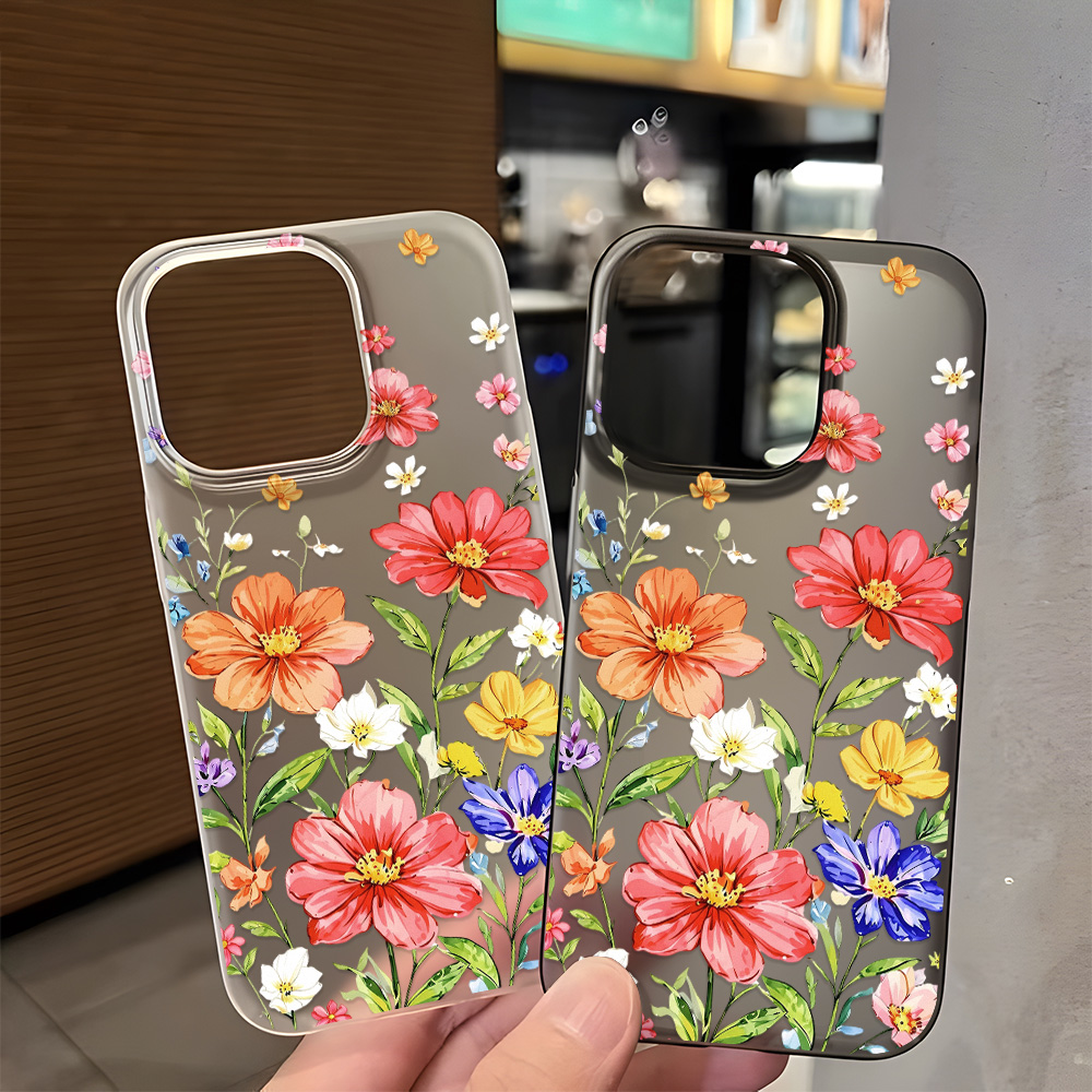 غطاء هاتف مزين بالزهور لآيفون  - مراجعة Apple Iphone 15 وسعره