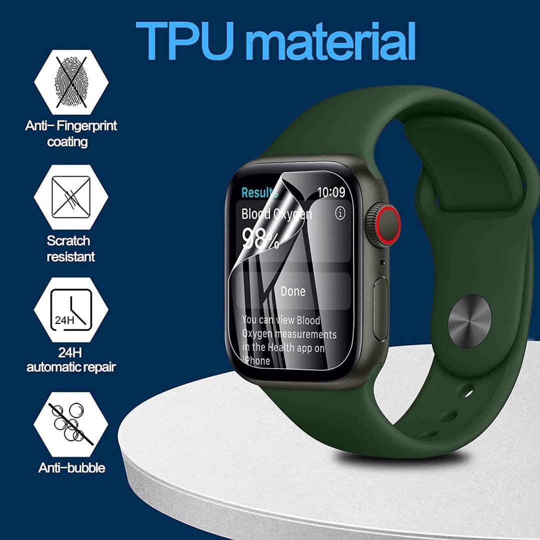 واقي شاشة هيدروجيل لساعة أبل 1 - مراجعة Hydrogel Screen Protector وسعره