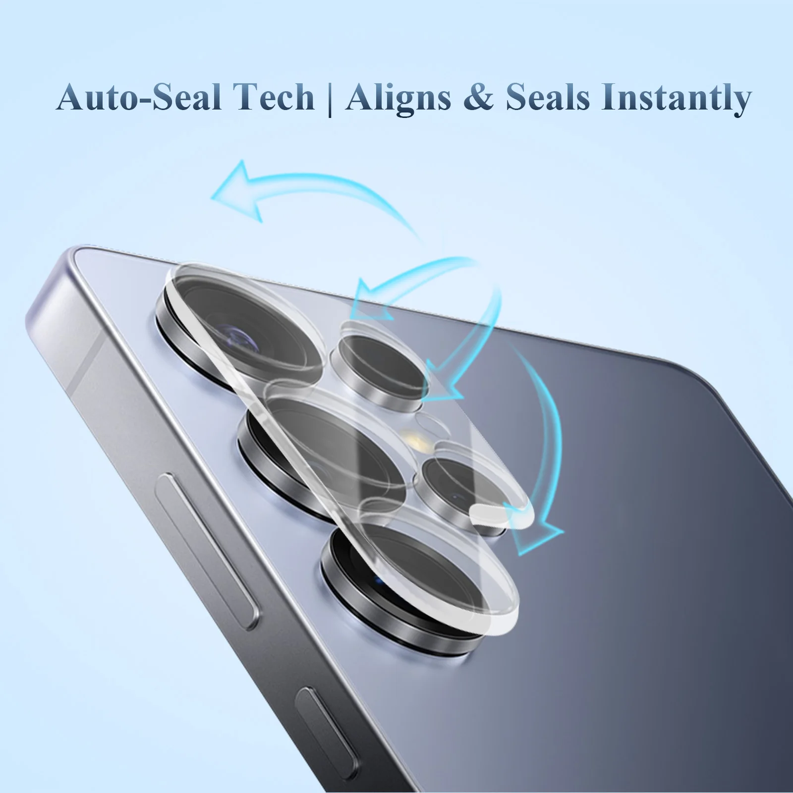 واقي عدسة الكاميرا الزجاجي الم - مراجعة Glass Protector Auto وسعره